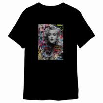 Camiseta Unissex Algodão Marilyn Monroe Linda Linhda Premium