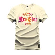 Camiseta Unissex Algodão Premium Estampada Nexstar Rgb