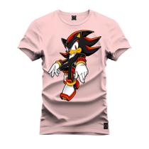 Camiseta Unissex Algodão Premium Estampada Sonic Venon