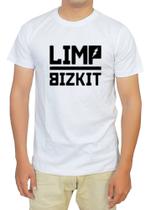 Camiseta Unissex Algodão Show Limp Bizkit Banda Rock Camiseta Unissex Algodão Show Limp Bizkit Banda Rock