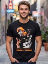 Camiseta Unissex - Anime Bleach - Ichigo - Premium Tamanho:04Cor:Preto Camiseta Unissex - Anime Bleach - Ichigo - Premium Tamanho:04Cor:Preto