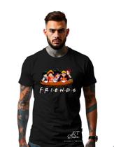 Camiseta Unissex Anime Goku Friends Masculino Feminino Malha Premium