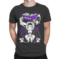 Camiseta Unissex Anime Hunter x Hunter Chrollo Camiseta Unissex Anime Hunter x Hunter Chrollo