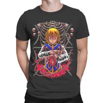 Camiseta Unissex Anime Hunter x Hunter Kurapika Camiseta Unissex Anime Hunter x Hunter Kurapika