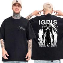 Camiseta Unissex Anime Solo Levenling Shounen Manga Geek Algodão Streetwear Lançamento