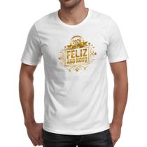 Camiseta Unissex Ano novo 2026 Placa feliz