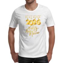Camiseta Unissex Ano novo 2026 varal Camiseta Unissex Ano novo 2026 varal
