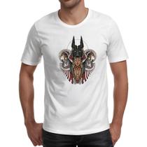 Camiseta Unissex Anubis Ankh Escaravelho Camiseta Unissex Anubis Ankh Escaravelho