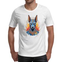 Camiseta Unissex Anubis Watercolor Arte Camiseta Unissex Anubis Watercolor Arte