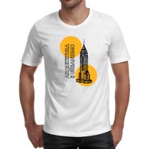 Camiseta Unissex Arquitetura e urbanismo