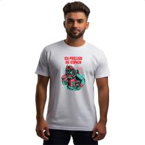 Camiseta Unissex Astronauta armado preciso de espaco