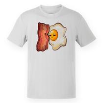 Camiseta Unissex Bacon e ovo