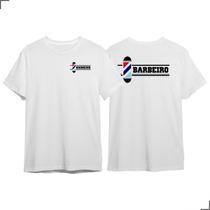 Camiseta Unissex Barbeiro Profissão Uniforme 100% Algodão