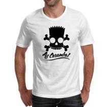 Camiseta Unissex Bart Pirata - Ay Caramba Camiseta Unissex Bart Pirata - Ay Caramba