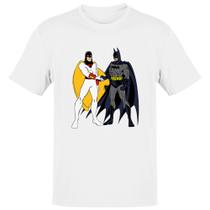 Camiseta Unissex Batman encontra Space Ghost