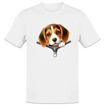 Camiseta Unissex Beagle no Ziper