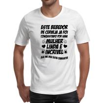 Camiseta Unissex Bebedor de cerveja conquistado