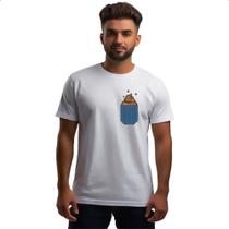 Camiseta Unissex Bolso com coco