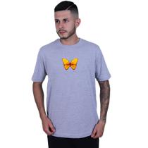 Camiseta Unissex Borboleta Laranja