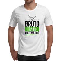 Camiseta Unissex Bruto Rustico Sistematico Camiseta Unissex Bruto Rustico Sistematico