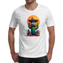 Camiseta Unissex Cactus Muchachi Camiseta Unissex Cactus Muchachi
