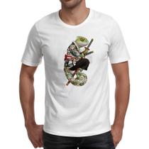 Camiseta Unissex Camaleao Samurai