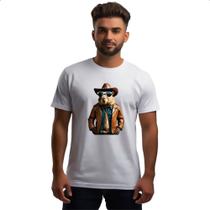 Camiseta Unissex Capivara Cowboy