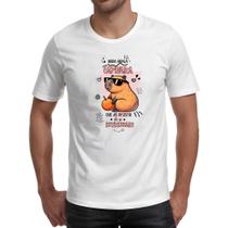 Camiseta Unissex Capivara nada abala Camiseta Unissex Capivara nada abala