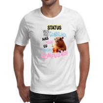 Camiseta Unissex Capivara obrigado pelo conselho