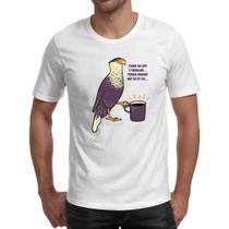 Camiseta Unissex Carcara Cafe Trabalho