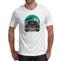 Camiseta Unissex Carro monstro Camiseta Unissex Carro monstro