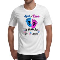Camiseta Unissex Cha Revelacao Mamae te adora