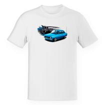 Camiseta Unissex Chevette primeira geração azul Camiseta Unissex Chevette primeira geração azul