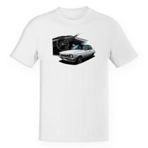 Camiseta Unissex Chevette primeira geração branco Camiseta Unissex Chevette primeira geração branco