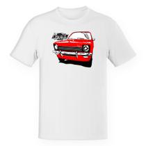 Camiseta Unissex Chevette vermelho primeira geração pintura