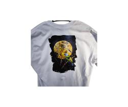 Camiseta unissex - Coleção Traços da Natureza - Saíra - - Constantino Stopinsk - 100% Algodão Sustentável