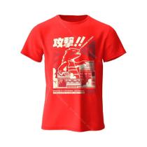 Camiseta Unissex Com Estampa De Dinossauro Em Estilo Anime Urbano, Design De Cartoon Japonês, Moda