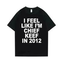 Camiseta Unissex Com Estampa Gráfica De Hip Hop, Tendência Da Moda De Verão, Camiseta Simples Chief Camiseta Unissex Com Estampa Gráfica De Hip Hop, Tendência Da Moda De Verão, Camiseta Simples Chief