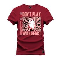 Camiseta Unissex Confortável Estampada Premium Dont Play