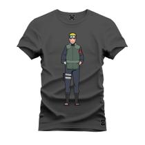 Camiseta Unissex Confortável Estampada Premium Naruto