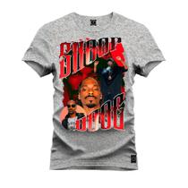 Camiseta Unissex Confortável Estampada Premium Snop Dogg Start