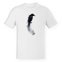 Camiseta Unissex Corvo lenda indigena Camiseta Unissex Corvo lenda indigena