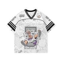 Camiseta Unissex De Secagem Rápida E Respirável Em Malha Dragon Ball Goku Retro Gaming Com Decote Em
