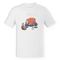 Camiseta Unissex Divertida Camping - Alearts