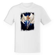 Camiseta Unissex Divertida Empires and Puzzles Heroi Atena