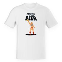 Camiseta Unissex Divertida Master of the beer