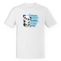 Camiseta Unissex Divertida Panda gente feia