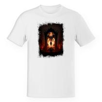 Camiseta Unissex Divertida Portal do inferno 8 - Alearts