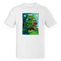 Camiseta Unissex Divertida Yggdrasil a árvore da vida Mitologia Nórdica