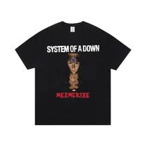 Camiseta Unissex Do Sistema a down Band, Manga Curta, Estilo Casual, Rock, Metal, Moda. Camiseta Unissex Do Sistema a down Band, Manga Curta, Estilo Casual, Rock, Metal, Moda.